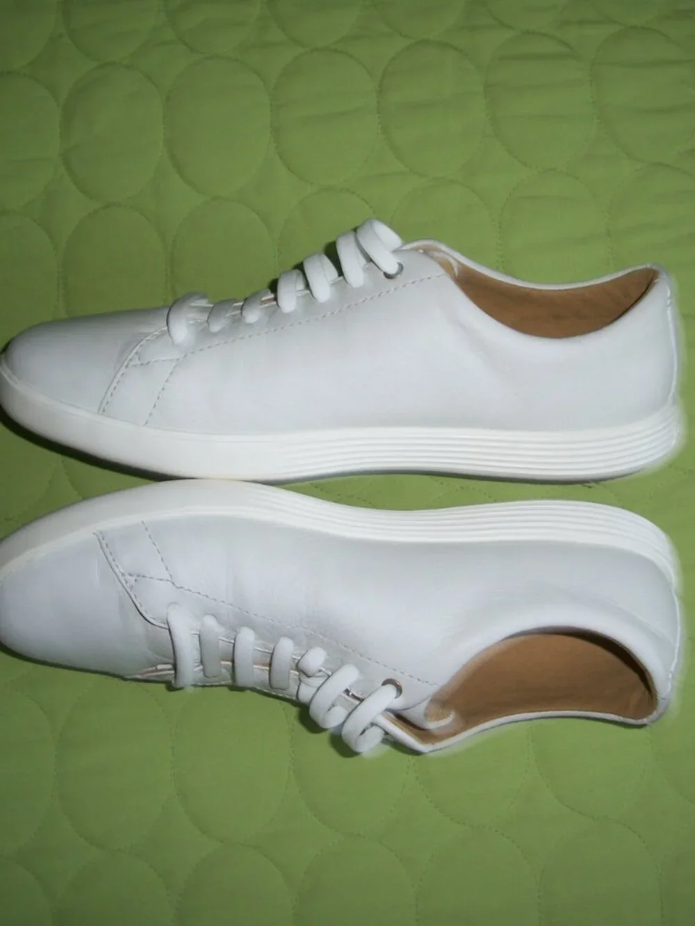 Cole Haan Women's White Leather Shoes
